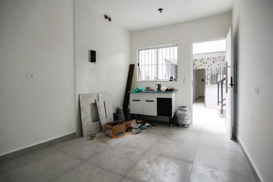 Cozinha de kitnet/studio para alugar com 1 quarto, 22m² em Jardim Paulistano (zona Norte), São Paulo