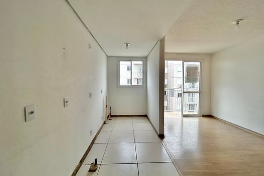 Cozinha de apartamento à venda com 2 quartos, 47m² em Santo Afonso, Novo Hamburgo