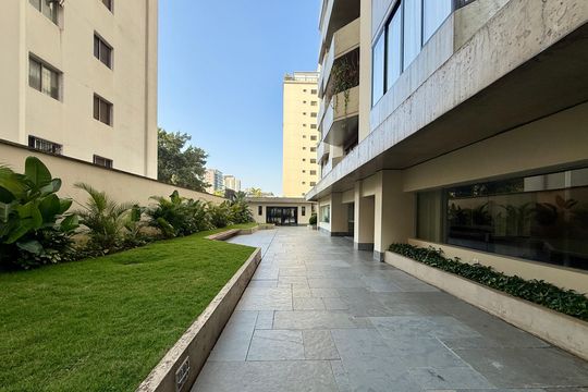 Área comum de apartamento à venda com 3 quartos, 160m² em Campo Belo, São Paulo