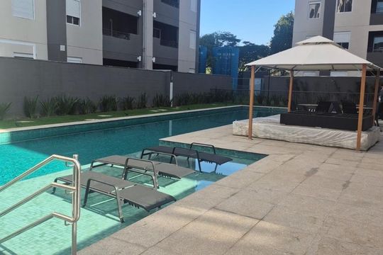 Área comum de apartamento à venda com 2 quartos, 37m² em Santana, São Paulo