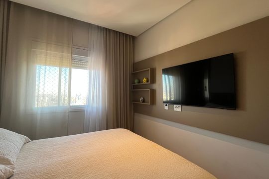Suíte de apartamento à venda com 3 quartos, 136m² em Vila Joao Jorge, Campinas