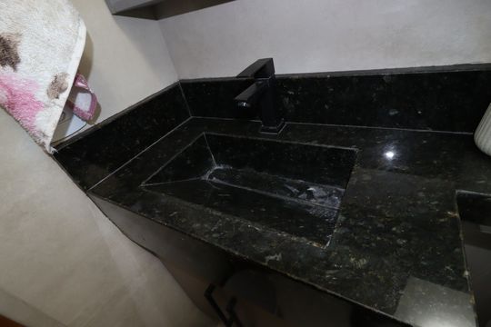 Banheiro Social de apartamento à venda com 2 quartos, 100m² em Parque Novo Oratório, Santo André