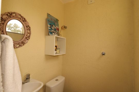 Lavabo da Cobertura de apartamento à venda com 2 quartos, 90m² em Jardim das Maravilhas, Santo André