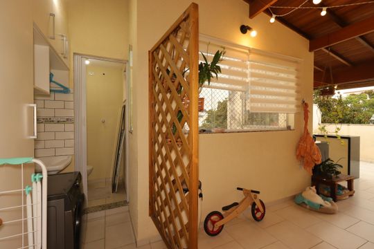 Área Gourmet de apartamento à venda com 2 quartos, 90m² em Jardim das Maravilhas, Santo André