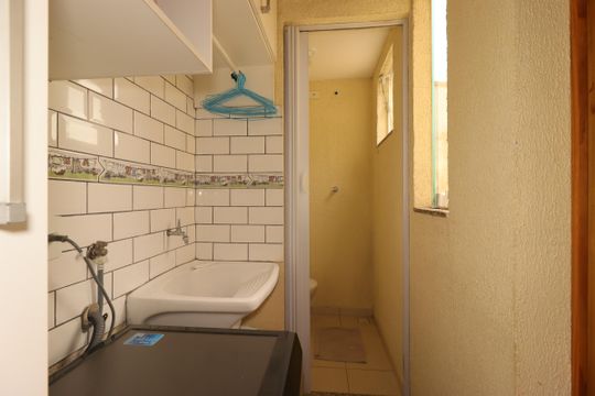 Área de Serviço de apartamento à venda com 2 quartos, 90m² em Jardim das Maravilhas, Santo André