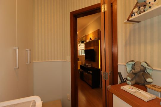 Quarto 1 de apartamento à venda com 2 quartos, 90m² em Jardim das Maravilhas, Santo André