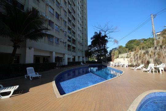 Área Comum - Piscina de apartamento à venda com 2 quartos, 60m² em Jacarepaguá, Rio de Janeiro