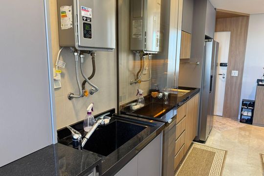 Área de Serviço de apartamento à venda com 2 quartos, 85m² em Vila Bertioga, São Paulo