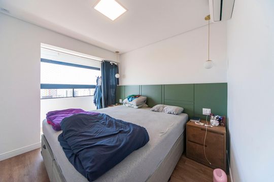 Suíte 2 de apartamento à venda com 3 quartos, 125m² em Vila Santa Teresa, Santo André