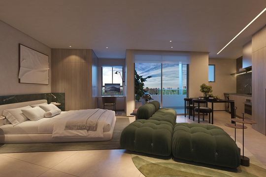 Apartamento à venda com 1 quarto, 48m² em Vale do Sereno, Nova Lima