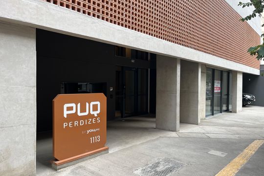Fachada do Prédio de kitnet/studio à venda com 1 quarto, 26m² em Perdizes, São Paulo