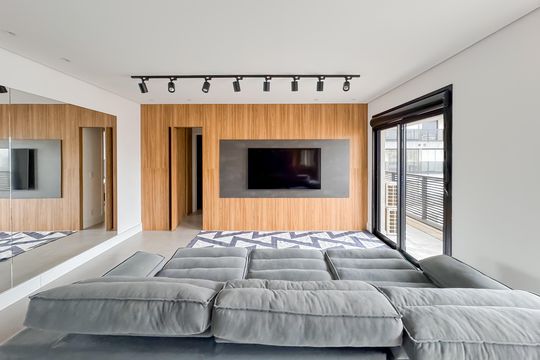Sala de apartamento à venda com 1 quarto, 72m² em Vila Mariana, São Paulo