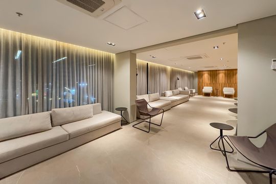 Área comum de apartamento à venda com 1 quarto, 72m² em Vila Mariana, São Paulo