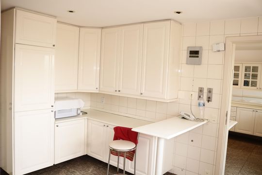 Cozinha de apartamento para alugar com 4 quartos, 344m² em Higienópolis, São Paulo