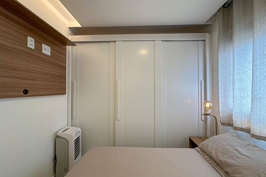Quarto de apartamento para alugar com 1 quarto, 32m² em Barra Funda, São Paulo