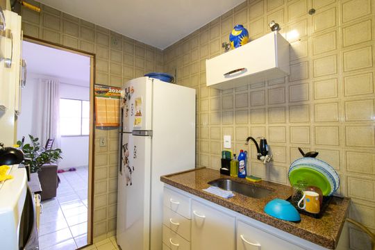 Cozinha de apartamento à venda com 3 quartos, 80m² em Jardim Quarto Centenário, Campinas