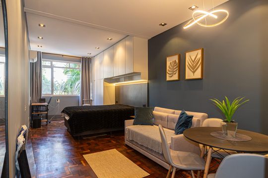 Kitnet/Studio para alugar com 1 quarto, 37m² em Cerqueira César, São Paulo