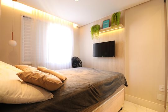 Quarto de apartamento para alugar com 1 quarto, 31m² em Água Branca, São Paulo