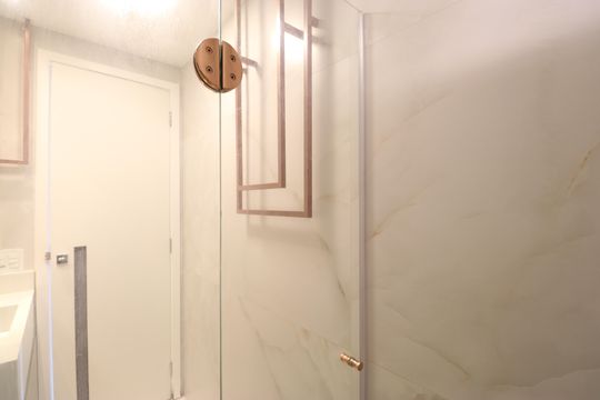 Banheiro Social de apartamento para alugar com 1 quarto, 31m² em Água Branca, São Paulo