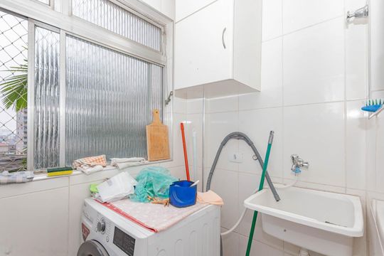 Área de Serviço de apartamento à venda com 2 quartos, 52m² em Jardim Celeste, São Paulo