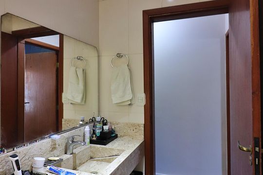 Banheiro Social de casa à venda com 3 quartos, 216m² em Vila Alves Dias, São Bernardo do Campo