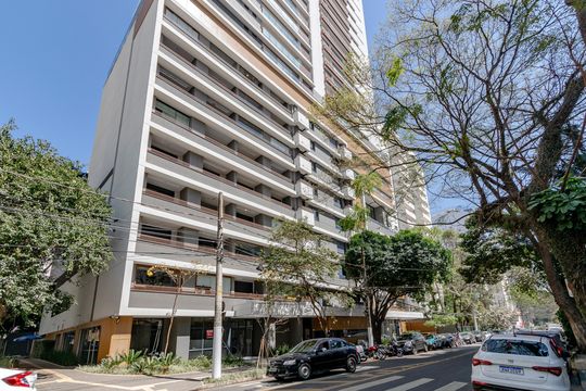 Fachada de apartamento à venda com 1 quarto, 26m² em Campo Belo, São Paulo