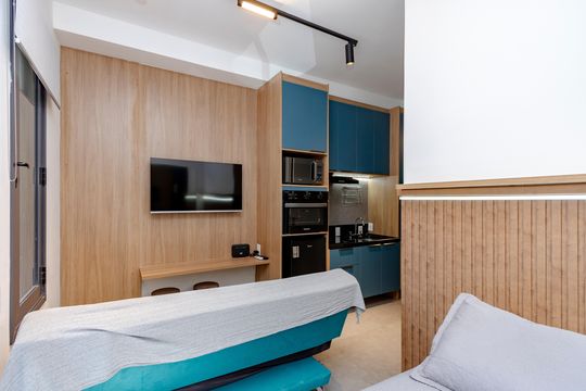 Apartamento à venda com 1 quarto, 26m² em Campo Belo, São Paulo