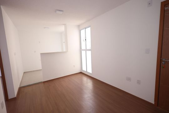Sala de apartamento à venda com 2 quartos, 42m² em Lorena Park, Goiânia