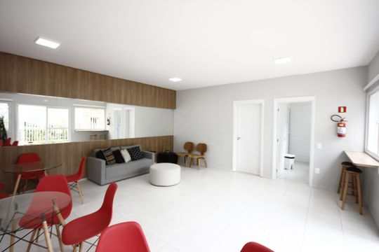 Área comum de apartamento à venda com 1 quarto, 36m² em Cambuci, São Paulo