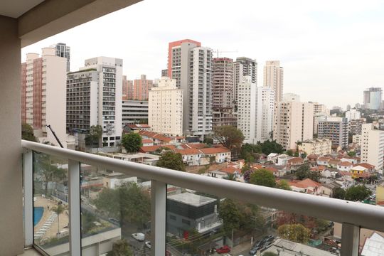 Varanda de apartamento para alugar com 1 quarto, 35m² em Perdizes, São Paulo