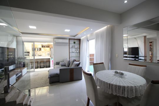 Sala de apartamento para alugar com 4 quartos, 225m² em Barra Olímpica, Rio de Janeiro
