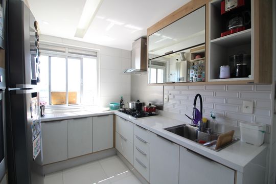 Cozinha de apartamento para alugar com 4 quartos, 225m² em Barra Olímpica, Rio de Janeiro