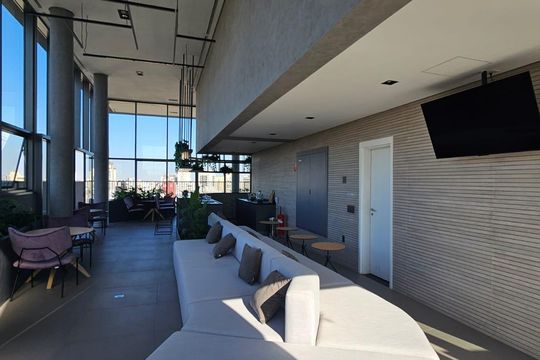 Área comum de kitnet/studio para alugar com 1 quarto, 24m² em Vila Mariana, São Paulo