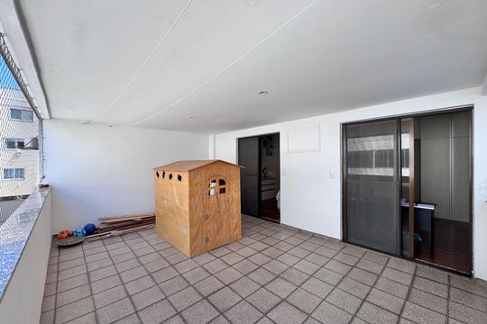 Varanda da Suíte de apartamento à venda com 5 quartos, 180m² em Recreio dos Bandeirantes, Rio de Janeiro