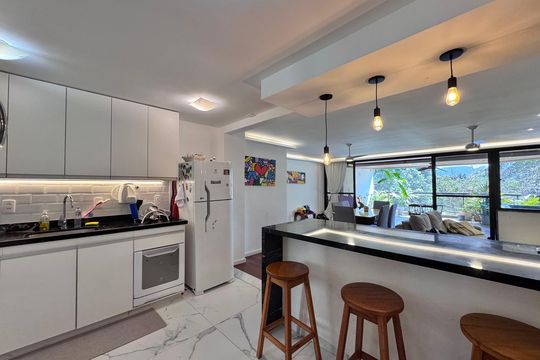 Cozinha e Área de Serviço de apartamento à venda com 5 quartos, 180m² em Recreio dos Bandeirantes, Rio de Janeiro