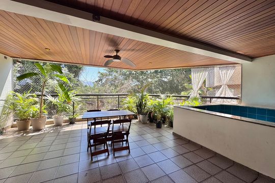 Varanda da Sala de apartamento à venda com 5 quartos, 180m² em Recreio dos Bandeirantes, Rio de Janeiro