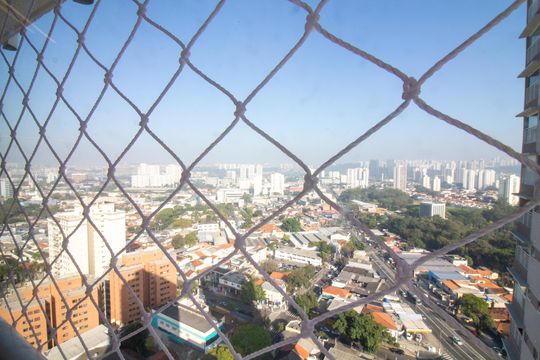 Sala de Jantar - Vista de apartamento à venda com 2 quartos, 83m² em Santo Amaro, São Paulo