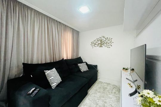 Sala de TV de apartamento à venda com 3 quartos, 114m² em Vila Santo Antonio, Guarulhos