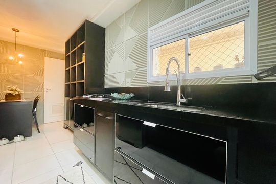 Cozinha de apartamento à venda com 3 quartos, 114m² em Vila Santo Antonio, Guarulhos