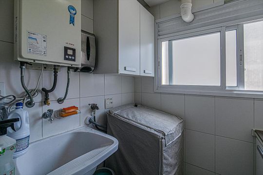 Área de Serviço de apartamento à venda com 3 quartos, 90m² em Vila Brasilio Machado, São Paulo