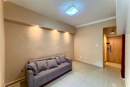 Sala de apartamento para alugar com 1 quarto, 40m² em Glória, Rio de Janeiro