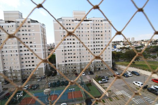 Área de Serviço - Vista de apartamento à venda com 2 quartos, 47m² em Jardim Nova Europa, Campinas