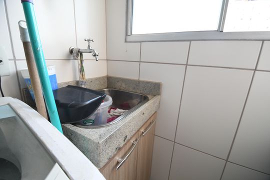 Área de Serviço de apartamento à venda com 2 quartos, 47m² em Jardim Nova Europa, Campinas