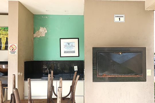 Área comum - Churrasqueira de apartamento à venda com 2 quartos, 50m² em Humaitá, Porto Alegre