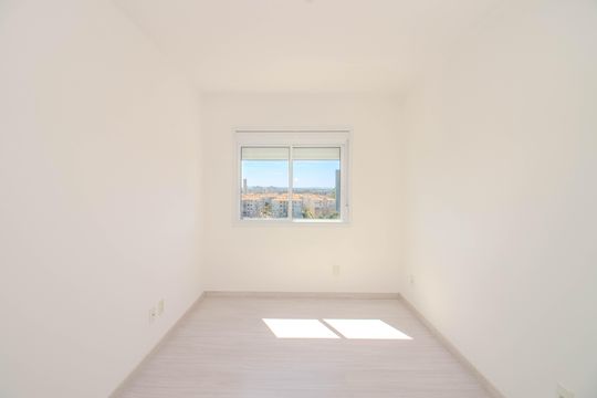 Suíte de apartamento à venda com 3 quartos, 68m² em Humaitá, Porto Alegre