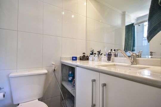 Banheiro da Suíte 2 de apartamento para alugar com 2 quartos, 87m² em Vila Andrade, São Paulo