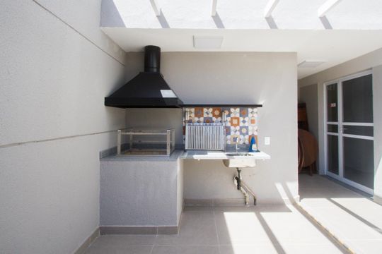 Área comum de kitnet/studio à venda com 1 quarto, 27m² em Itaim Bibi, São Paulo