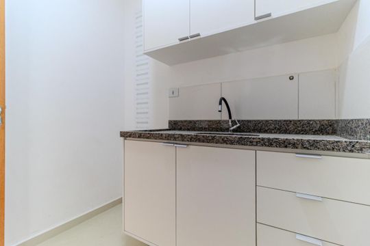 Cozinha de kitnet/studio para alugar com 1 quarto, 30m² em Campos Elíseos, São Paulo