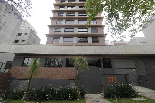 Fachada do bloco de apartamento para alugar com 1 quarto, 65m² em Petrópolis, Porto Alegre