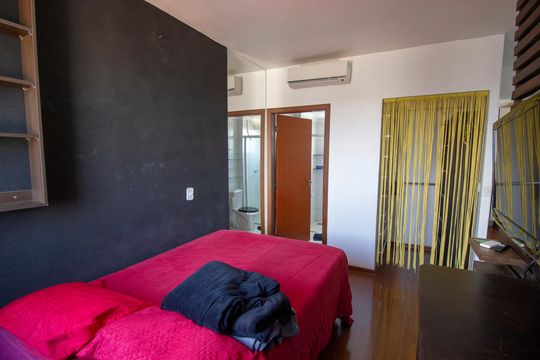 Quarto de apartamento para alugar com 1 quarto, 45m² em Qnd Condomínio, Brasília